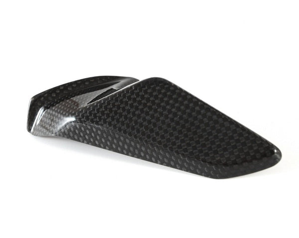 MOTOCORSE Swingarm guard - shark fin Trama del carbonio e finitura superficiale - 2