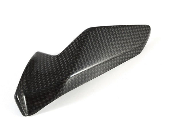 MOTOCORSE Swingarm guard - shark fin Trama del carbonio e finitura superficiale - 2