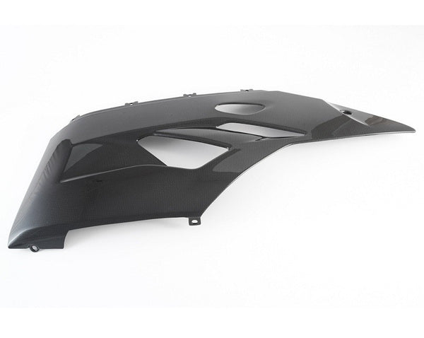MOTOCORSE Fairing side panel - lower left Trama del carbonio e finitura superficiale - 2