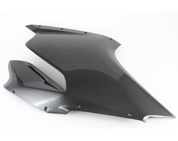 MOTOCORSE Fairing side panel - upper left Trama del carbonio e finitura superficiale - 2