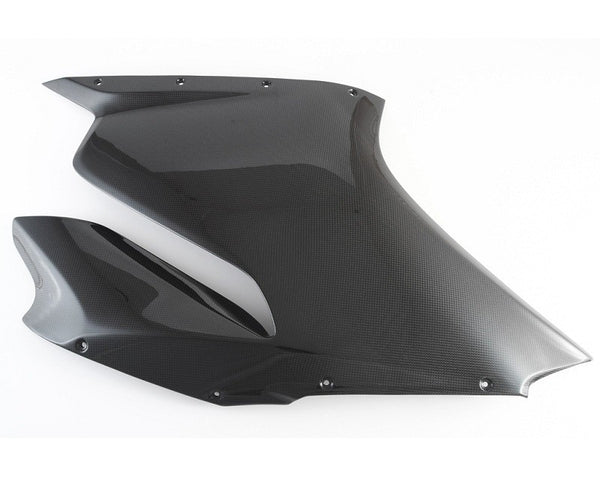 MOTOCORSE Fairing side panel - upper left Trama del carbonio e finitura superficiale - 2