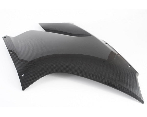 MOTOCORSE Fairing side panel - upper right Trama del carbonio e finitura superficiale - 2