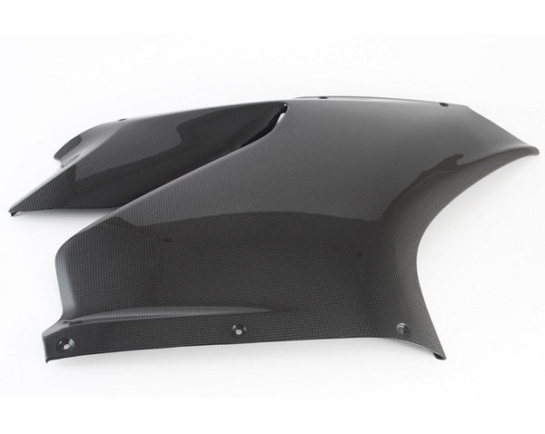 MOTOCORSE Fairing side panel - upper right Trama del carbonio e finitura superficiale - 2