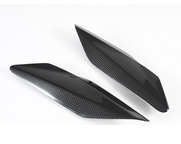 MOTOCORSE Under tank side panels Trama del carbonio e finitura superficiale - 2