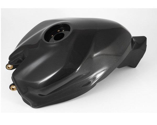 MOTOCORSE Fuel tank Trama del carbonio e finitura superficiale - 2