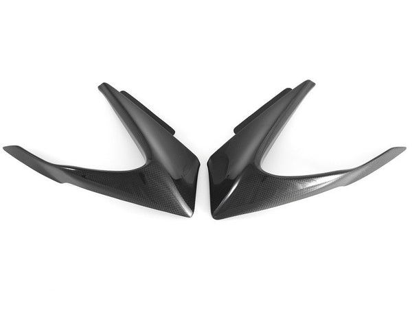 MOTOCORSE Headlight fairing extension Trama del carbonio e finitura superficiale - 2