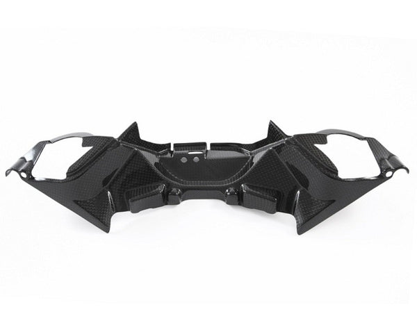 MOTOCORSE Air intake manifold cover oem Trama del carbonio e finitura superficiale - 2