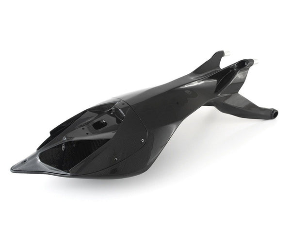 MOTOCORSE Seat tail monocoque - set Trama del carbonio e finitura superficiale - 2