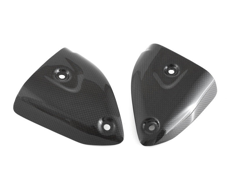 MOTOCORSE Exhaust protector (Termignoni) - set Trama del carbonio e finitura superficiale - 200P – Plain