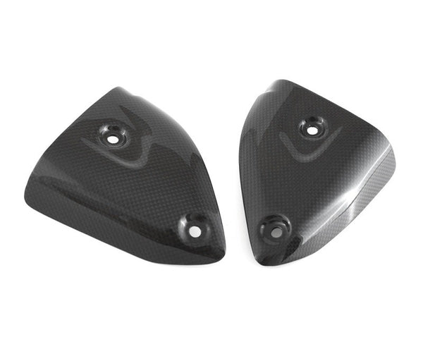 MOTOCORSE Exhaust protector (Termignoni) - set Trama del carbonio e finitura superficiale - 200P – Plain