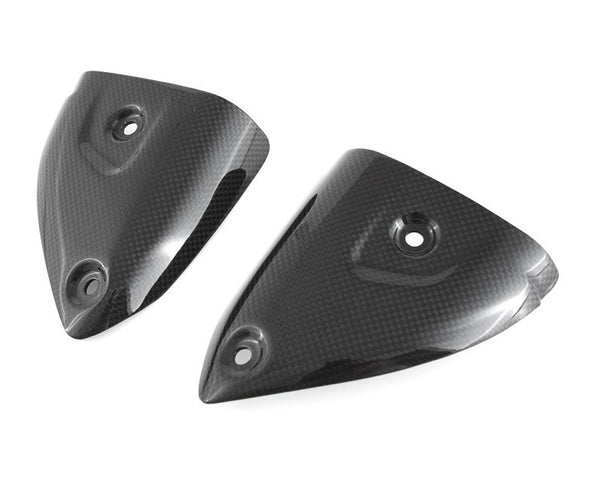 MOTOCORSE Exhaust protector (Termignoni) - set Trama del carbonio e finitura superficiale - 200P – Plain
