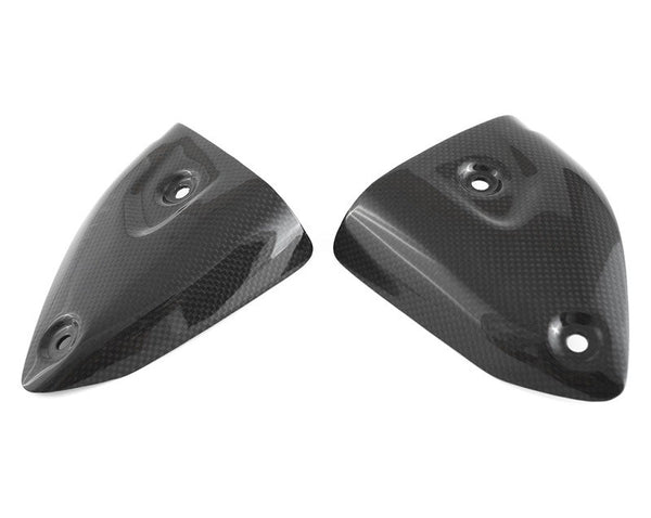 MOTOCORSE Exhaust protector (Termignoni) - set Trama del carbonio e finitura superficiale - 200P – Plain