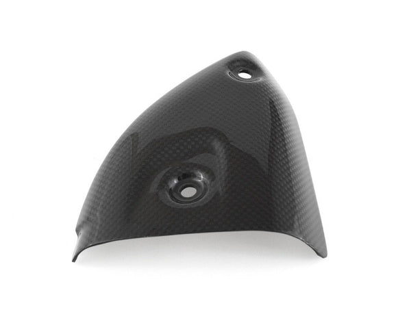 MOTOCORSE Exhaust protector (Termignoni) - right Trama del carbonio e finitura superficiale - 200P – Plain