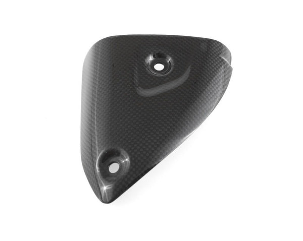 MOTOCORSE Exhaust protector (Termignoni) - right Trama del carbonio e finitura superficiale - 200P – Plain