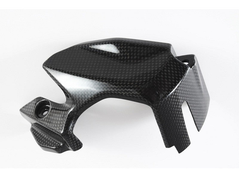 MOTOCORSE Sprocket cover Trama del carbonio e finitura superficiale - 2