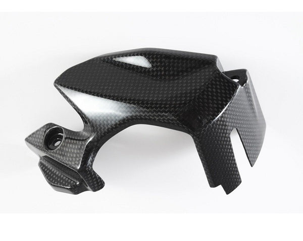 MOTOCORSE Sprocket cover Trama del carbonio e finitura superficiale - 2