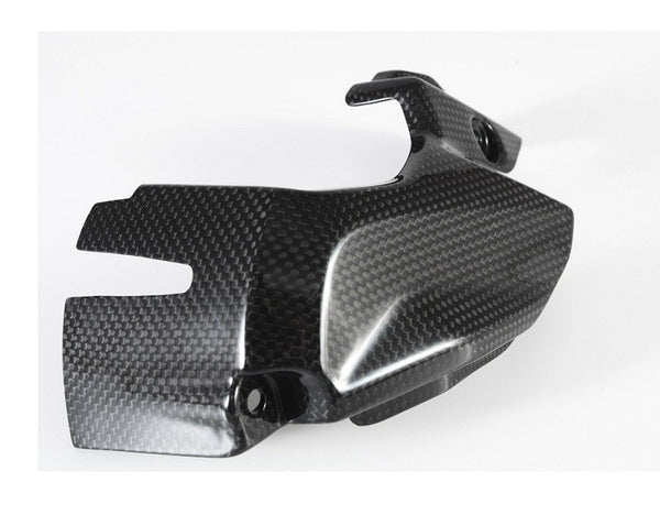 MOTOCORSE Sprocket cover Trama del carbonio e finitura superficiale - 2