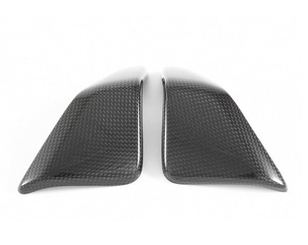 MOTOCORSE Holder electronics - set cover (small) Trama del carbonio e finitura superficiale - 2