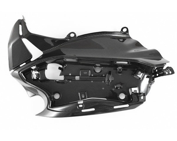 MOTOCORSE Holder electronics - left Trama del carbonio e finitura superficiale - 2