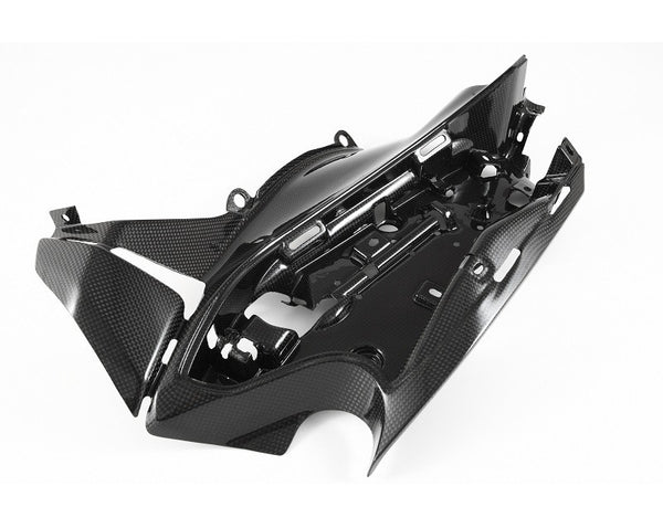 MOTOCORSE Holder electronics - left Trama del carbonio e finitura superficiale - 2