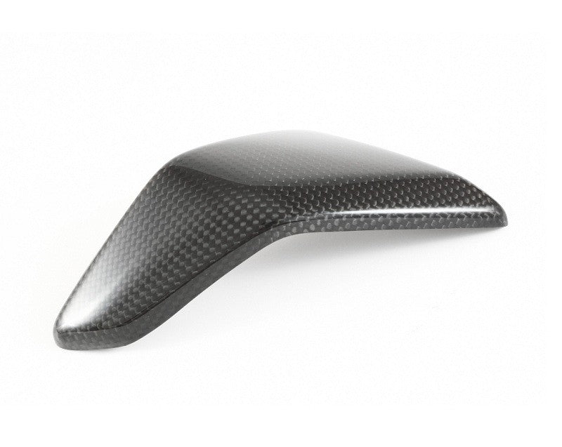 MOTOCORSE Holder electronics - left cover small Trama del carbonio e finitura superficiale - 2