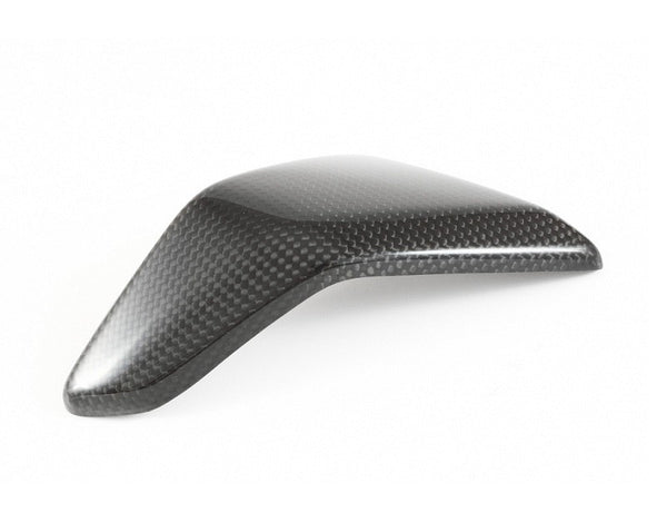 MOTOCORSE Holder electronics - left cover small Trama del carbonio e finitura superficiale - 2