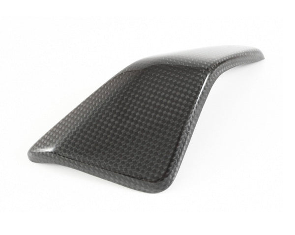 MOTOCORSE Holder electronics - left cover small Trama del carbonio e finitura superficiale - 2