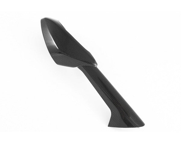 MOTOCORSE Mirror body- left Trama del carbonio e finitura superficiale - 2