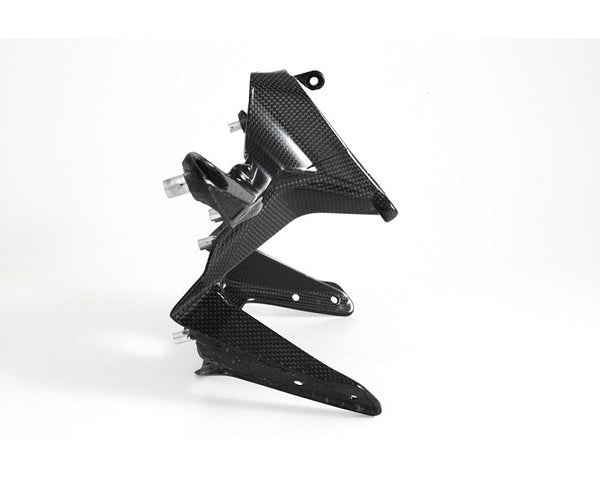 MOTOCORSE Headlight holder Trama del carbonio e finitura superficiale - 2