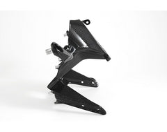 MOTOCORSE Headlight holder Trama del carbonio e finitura superficiale - 2
