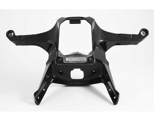 MOTOCORSE Headlight holder Trama del carbonio e finitura superficiale - 2