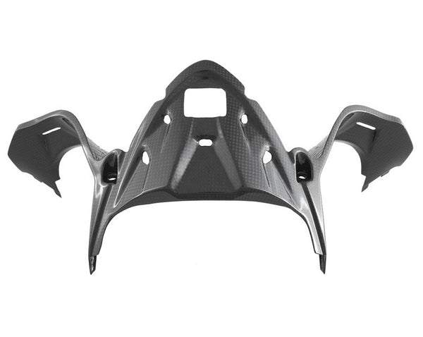MOTOCORSE Instruments cover with gps holder Trama del carbonio e finitura superficiale - 2
