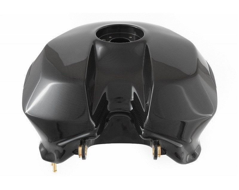 MOTOCORSE Fuel tank oversize  Trama del carbonio e finitura superficiale - 2