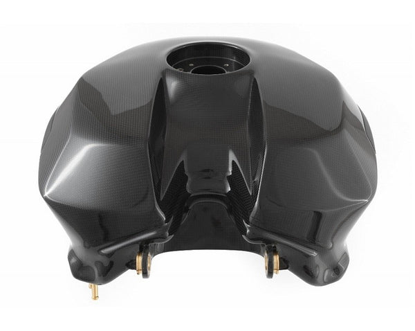 MOTOCORSE Fuel tank oversize  Trama del carbonio e finitura superficiale - 2
