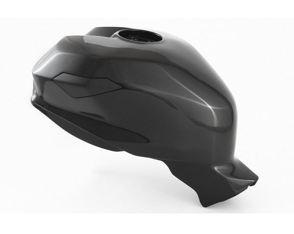 MOTOCORSE Fuel tank oversize  Trama del carbonio e finitura superficiale - 2