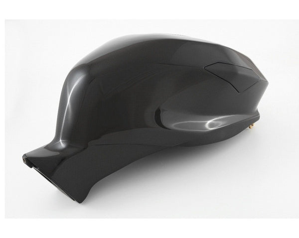 MOTOCORSE Fuel tank oversize  Trama del carbonio e finitura superficiale - 2