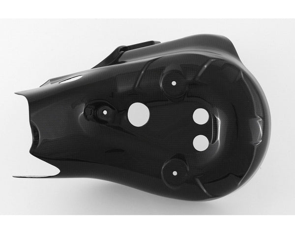 MOTOCORSE Exhaust protector - 2 Trama del carbonio e finitura superficiale - 2