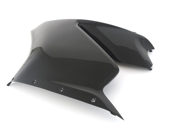 MOTOCORSE Fairing side panel - upper left Trama del carbonio e finitura superficiale - 2