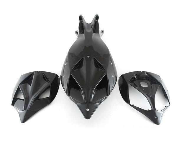 MOTOCORSE Seat tail monocoque - set  Trama del carbonio e finitura superficiale - 2