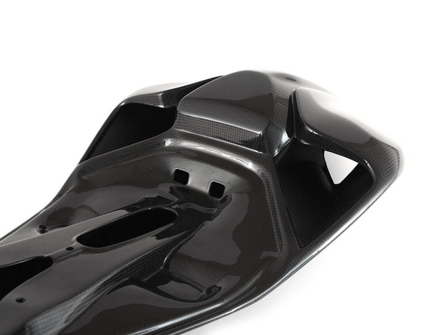 MOTOCORSE Seat tail monocoque - set  Trama del carbonio e finitura superficiale - 2