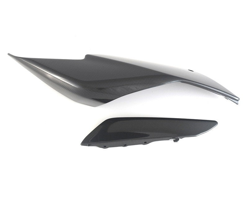 MOTOCORSE Seat tail strada - left Trama del carbonio e finitura superficiale - 2