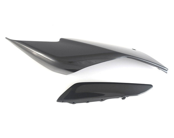 MOTOCORSE Seat tail strada - left Trama del carbonio e finitura superficiale - 2