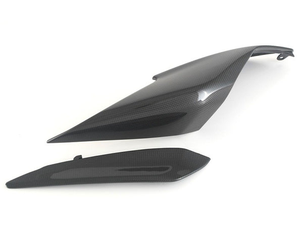 MOTOCORSE Seat tail strada - left Trama del carbonio e finitura superficiale - 2