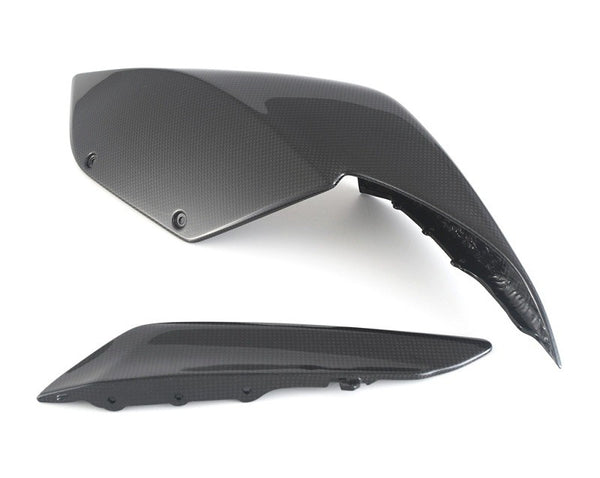 MOTOCORSE Seat tail strada - left Trama del carbonio e finitura superficiale - 2