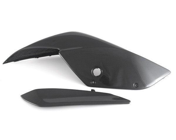 MOTOCORSE Seat tail strada - right Trama del carbonio e finitura superficiale - 2