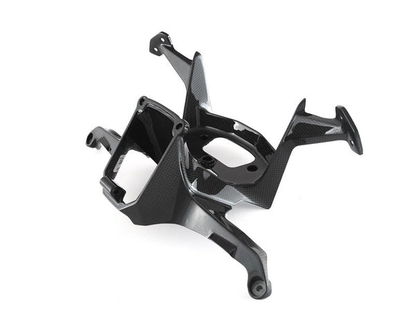MOTOCORSE Headlight holder Trama del carbonio e finitura superficiale - 200P – Plain
