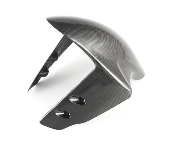 MOTOCORSE Front mudguard - racing Trama del carbonio e finitura superficiale - 200P – Plain