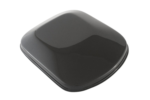 MOTOCORSE Air box service cover Trama del carbonio e finitura superficiale - 2