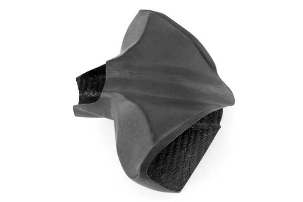 MOTOCORSE Air intake oversized tubes - racing set Trama del carbonio e finitura superficiale - 200P – Plain