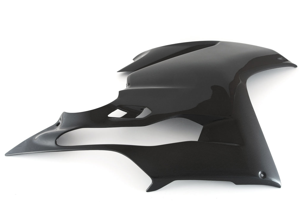 MOTOCORSE Fairing side panel right - racing Trama del carbonio e finitura superficiale - 2